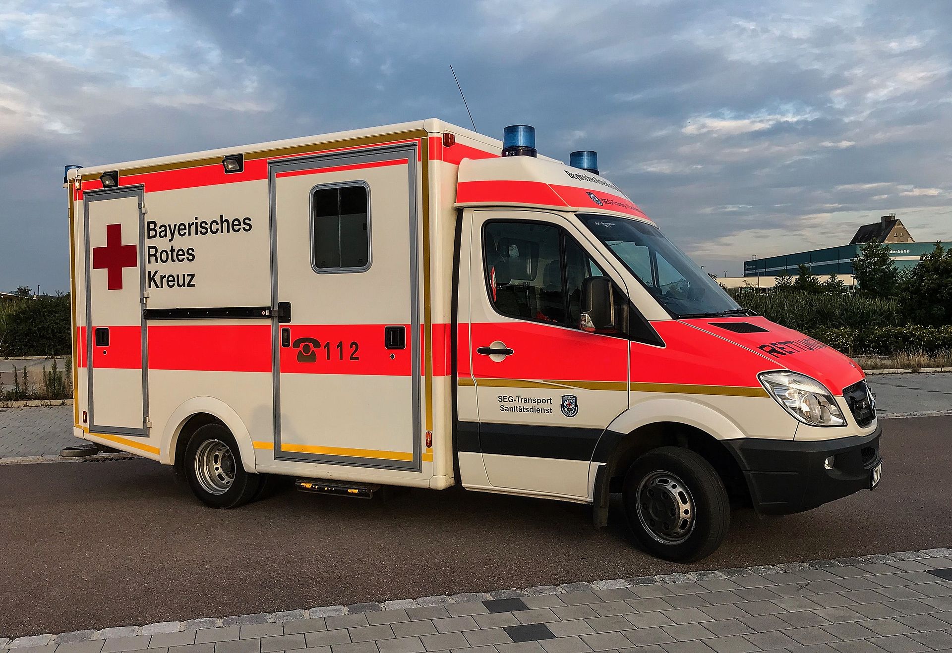Notfall-Krankenwagen TypB - BRK Ber. Schwandorf
